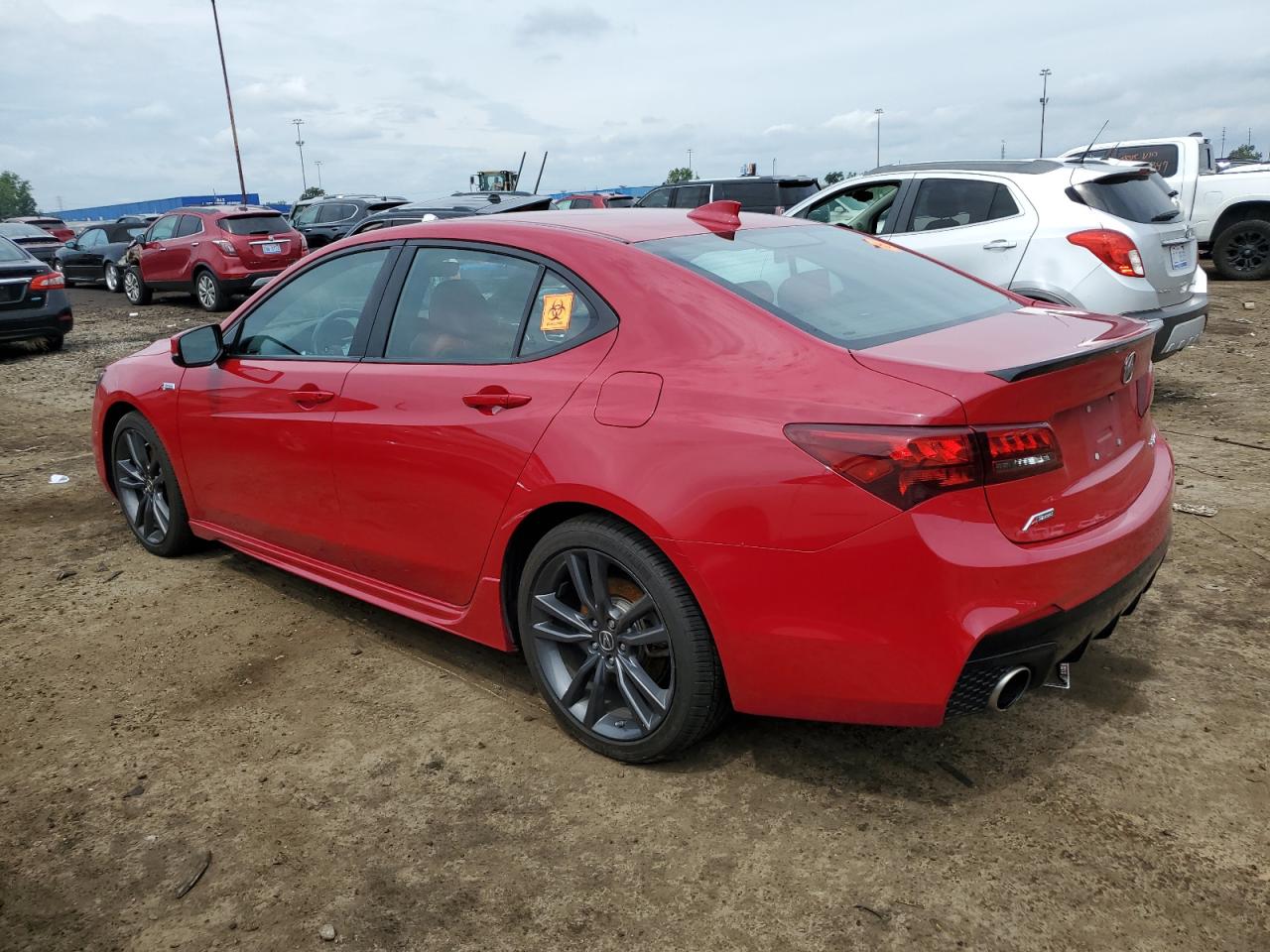 19uub3f65ja003501 19UUB3F65JA003501 2018 Acura Tlx Tech+A