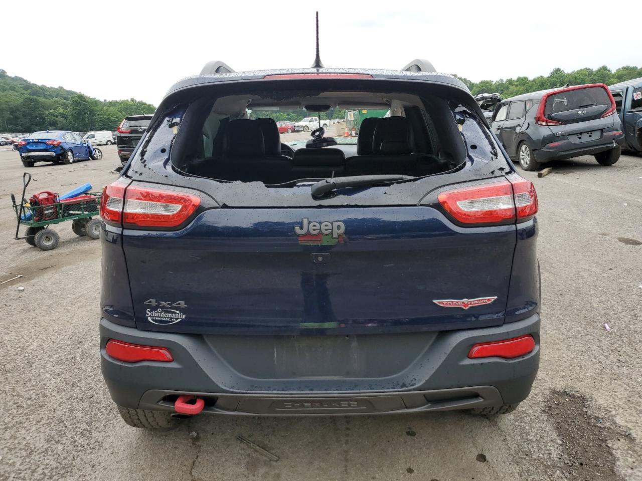 2015 Jeep Cherokee Trailhawk VIN: 1C4PJMBB8FW740452 Lot: 63023715