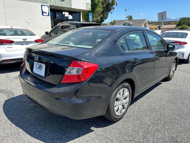 Sedans HONDA CIVIC 2012 Czarny