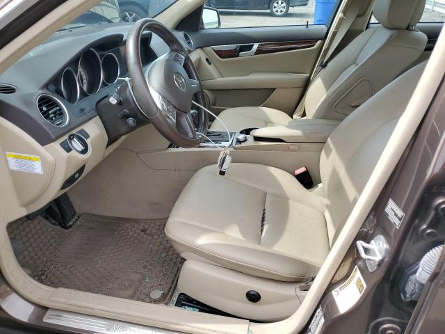  MERCEDES-BENZ C-CLASS 2013 Brązowy