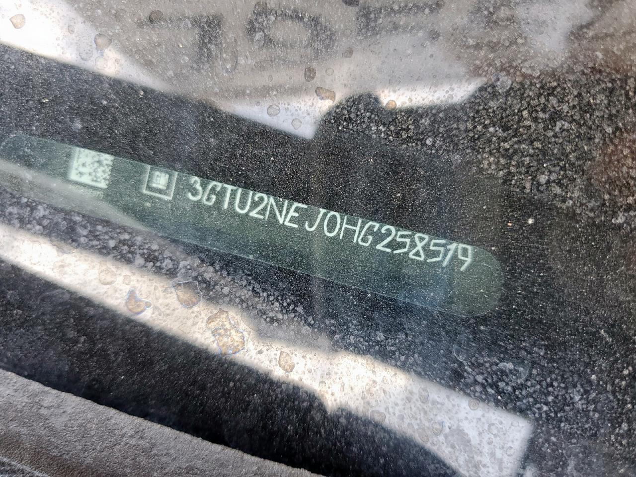 2017 GMC Sierra K1500 Slt VIN: 3GTU2NEJ0HG258519 Lot: 65763605