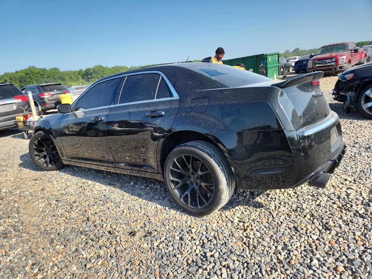 2015 Chrysler 300C black null gas 2C3CCAETXFH884499 photo #3