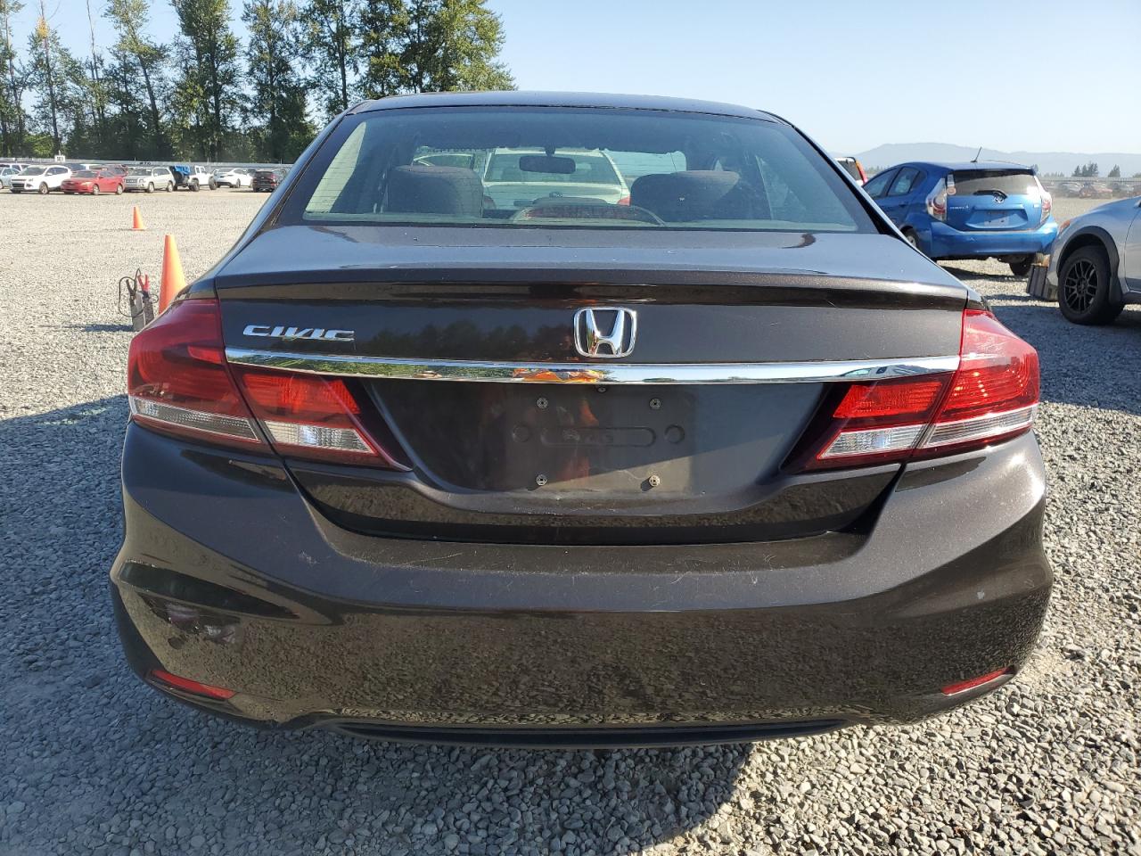 2013 Honda Civic Lx VIN: 2HGFB2F54DH588197 Lot: 64760145