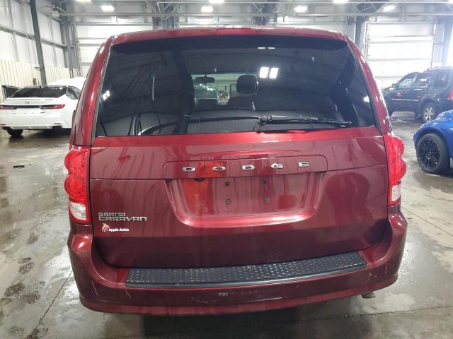  DODGE CARAVAN 2017 Czerwony