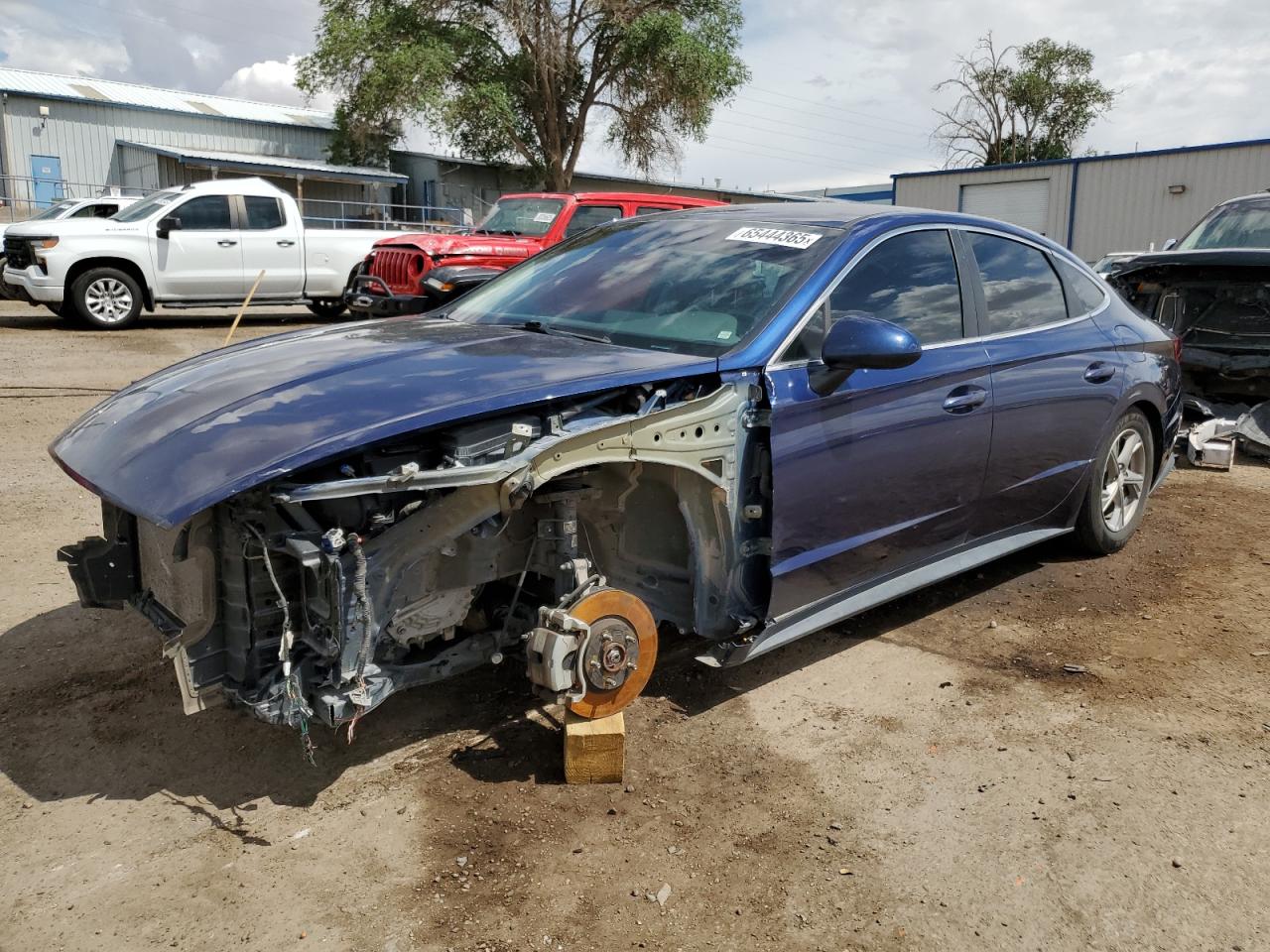 2020 Hyundai Sonata Se blue null gas 5NPEG4JA2LH013694 photo #1