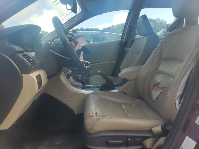 Sedans HONDA ACCORD 2014 Bordowy