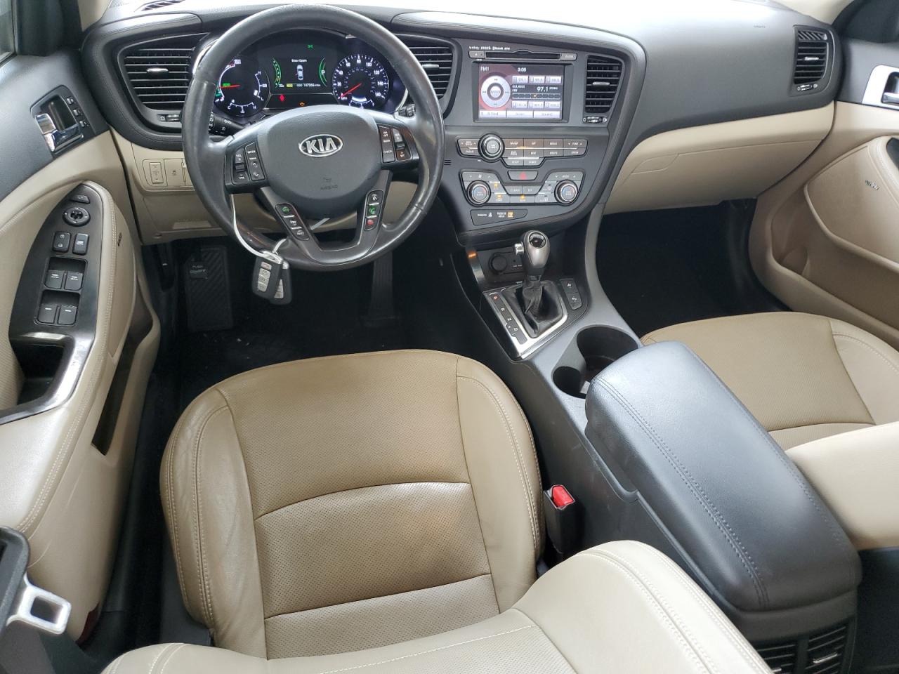 2013 Kia Optima Hybrid VIN: KNAGM4AD6D5046773 Lot: 64455585