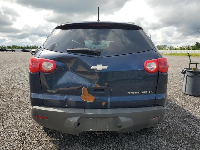  CHEVROLET TRAVERSE 2012 Granatowy