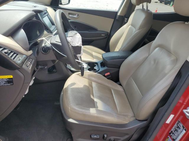  HYUNDAI SANTA FE 2018 Czerwony