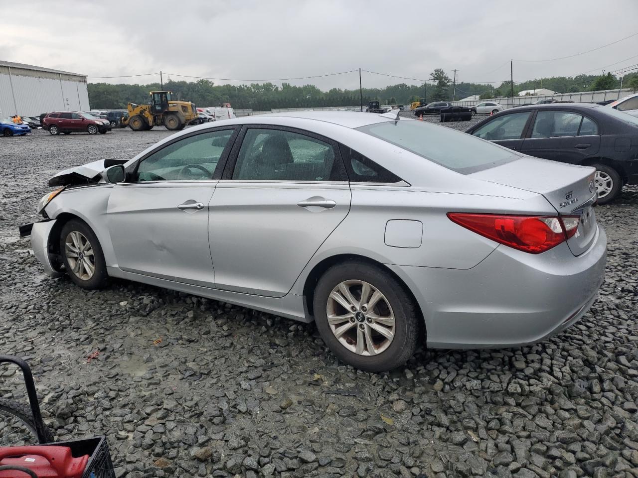 2013 Hyundai Sonata Gls silver null gas 5NPEB4AC1DH633468 photo #3