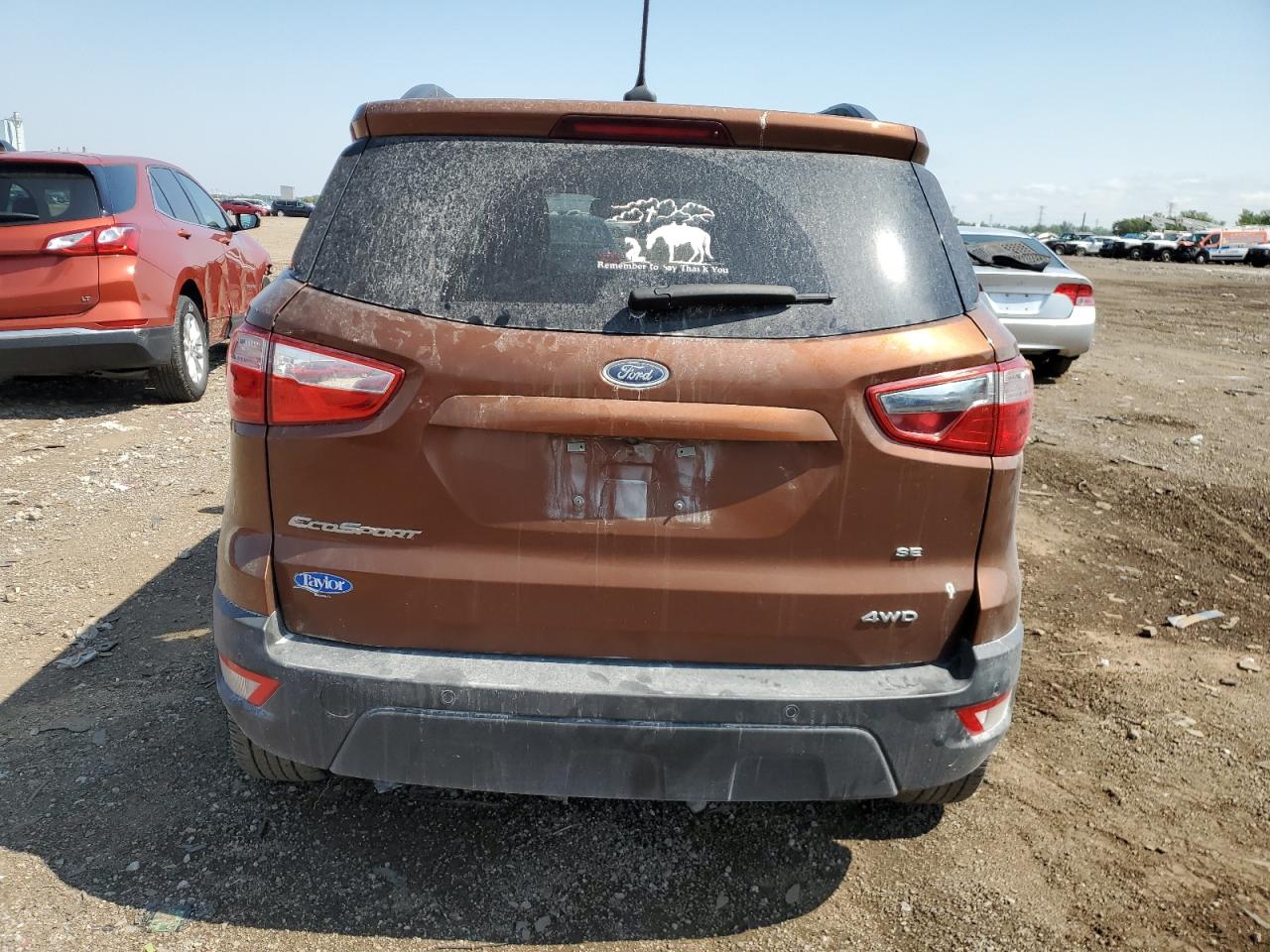 2020 Ford Ecosport Se VIN: MAJ6S3GL3LC317589 Lot: 63509865