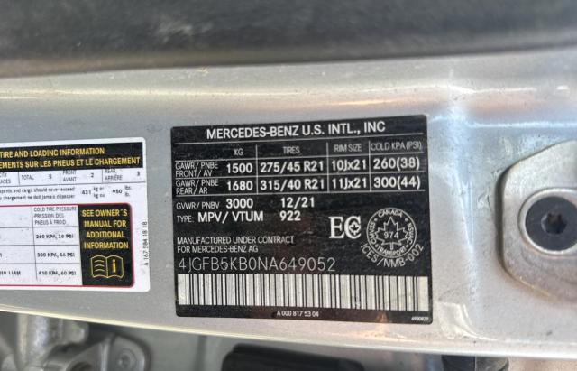 2022 MERCEDES-BENZ GLE 450 4MATIC  