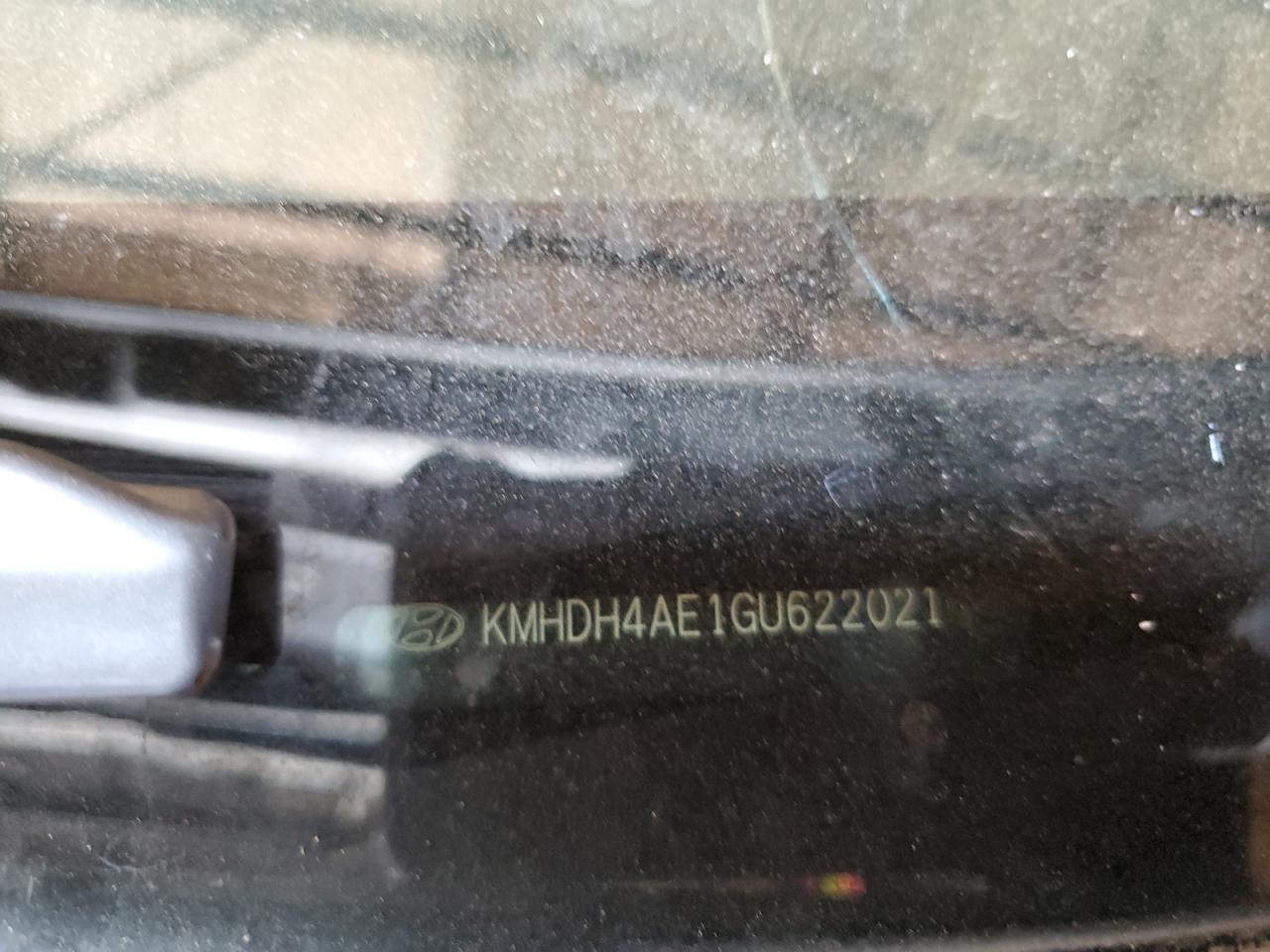 2016 Hyundai Elantra Se VIN: KMHDH4AE1GU622021 Lot: 66396805