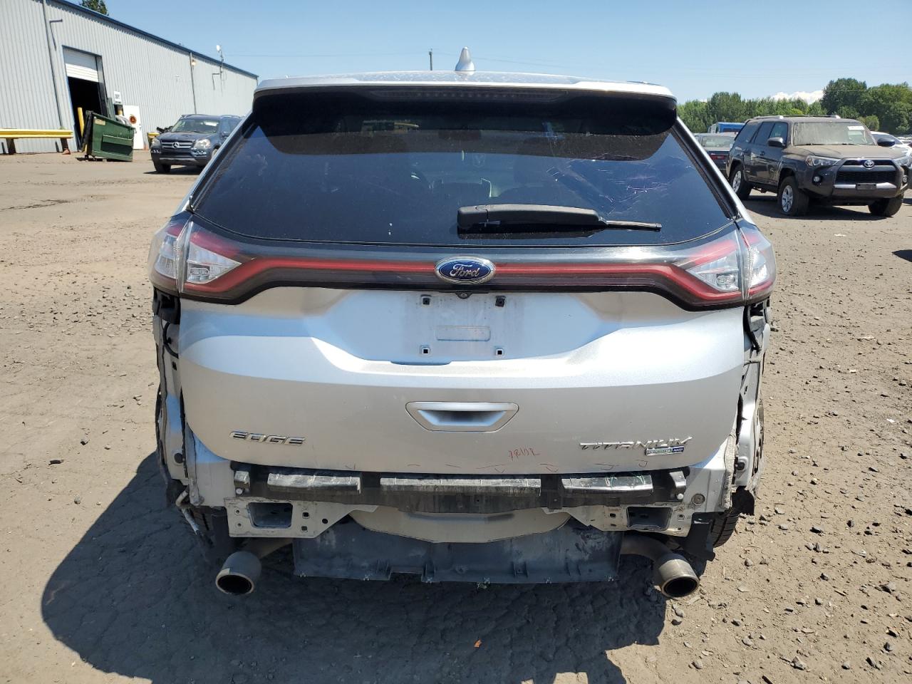 2016 Ford Edge Titanium VIN: 2FMPK4K96GBB21647 Lot: 65894545