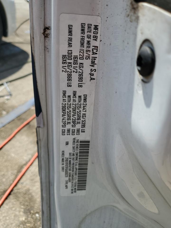 2015 Ram Promaster City Cargo VIN: ZFBERFBT1F6A80829 Lot: 65406265