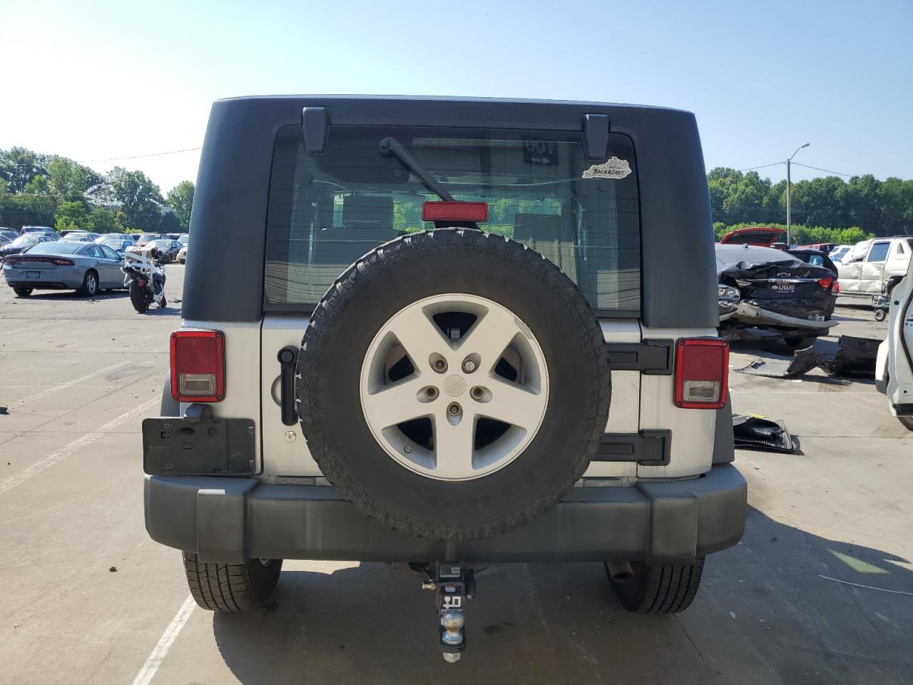 2008 Jeep Wrangler X VIN: 1J4FA24138L544423 Lot: 64135815