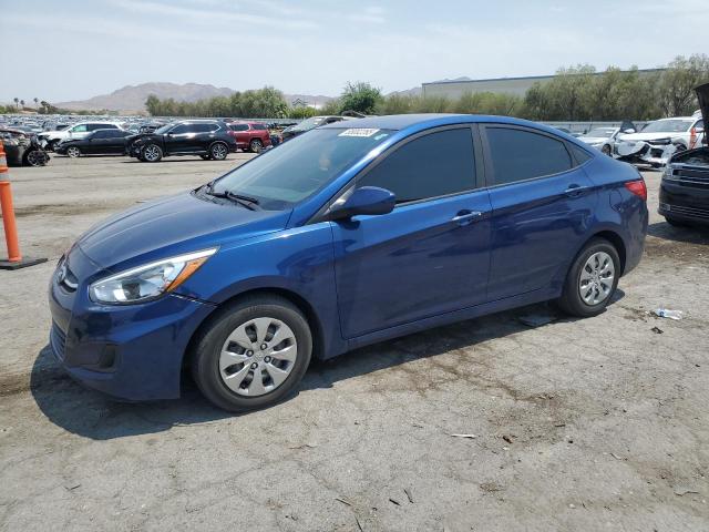 Sedans HYUNDAI ACCENT 2017 Granatowy