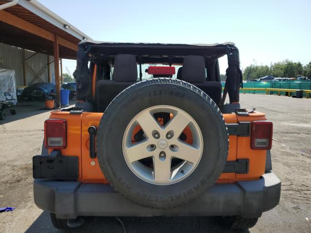  JEEP WRANGLER 2012 Pomarańczowy