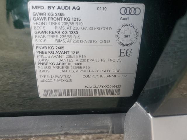 2019 AUDI Q5 PRESTIGE  