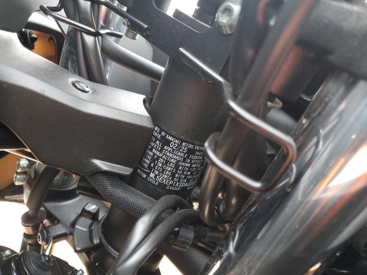 ml5exep1xsdag0014 ML5EXEP1XSDAG0014 2025 Kawasaki Ex650 P