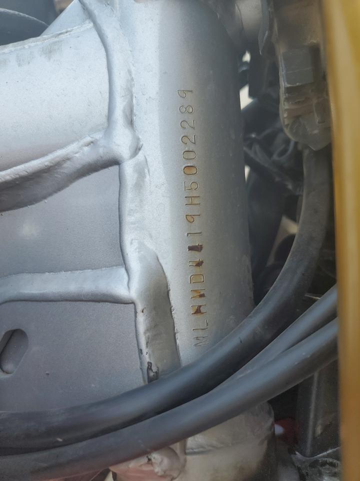 2017 Honda Crf250 L VIN: MLHMD4419H5002289 Lot: 66630265