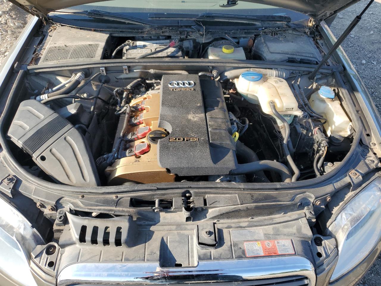 2007 Audi A4 2.0T Quattro VIN: WAUDF78E97A256213 Lot: 65978845