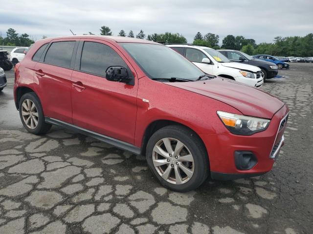  MITSUBISHI OUTLANDER 2015 Czerwony