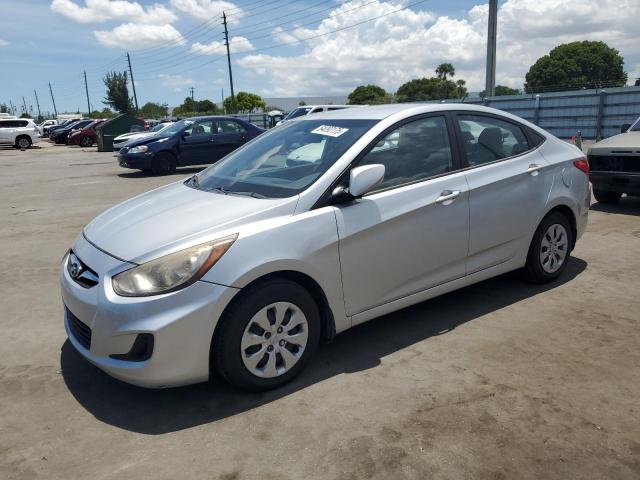 Sedans HYUNDAI ACCENT 2013 Silver