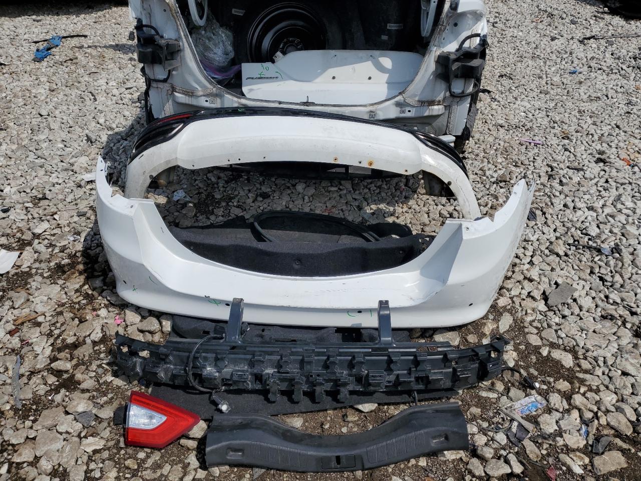 2015 Ford Fusion Titanium VIN: 3FA6P0K98FR186015 Lot: 65754225