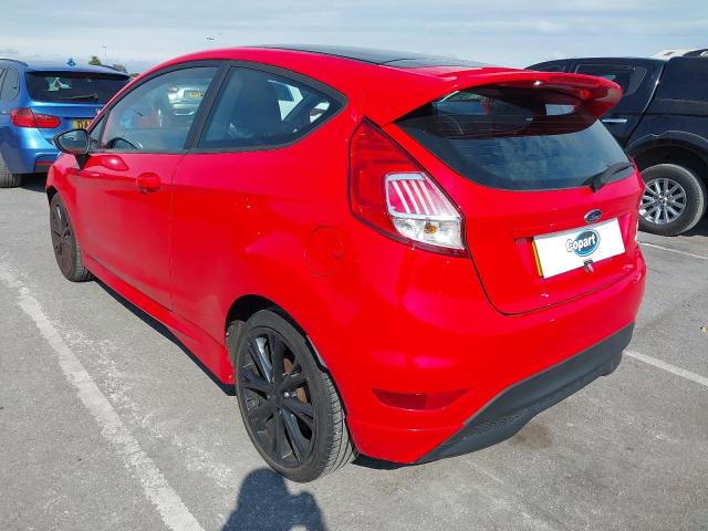 2017 FORD FIESTA ST-LINE RED