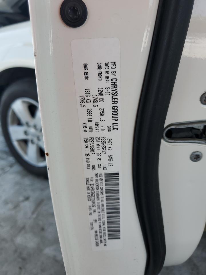 2012 Dodge Journey Sxt VIN: 3C4PDCBG2CT164436 Lot: 64098955