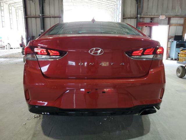  HYUNDAI SONATA 2018 Red
