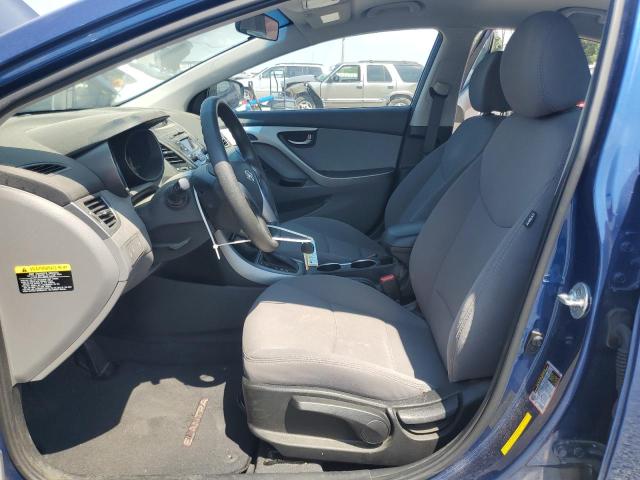  HYUNDAI ELANTRA 2016 Granatowy