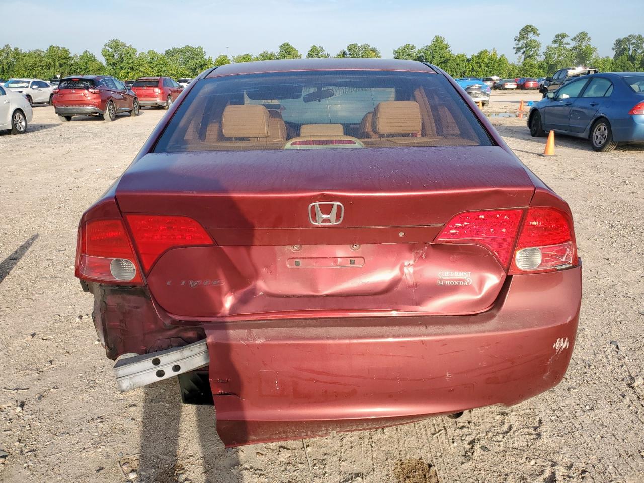 2007 Honda Civic Lx VIN: 1HGFA16527L083568 Lot: 64970775