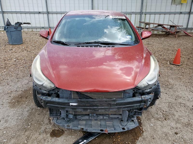 Sedans HYUNDAI ELANTRA 2016 Red