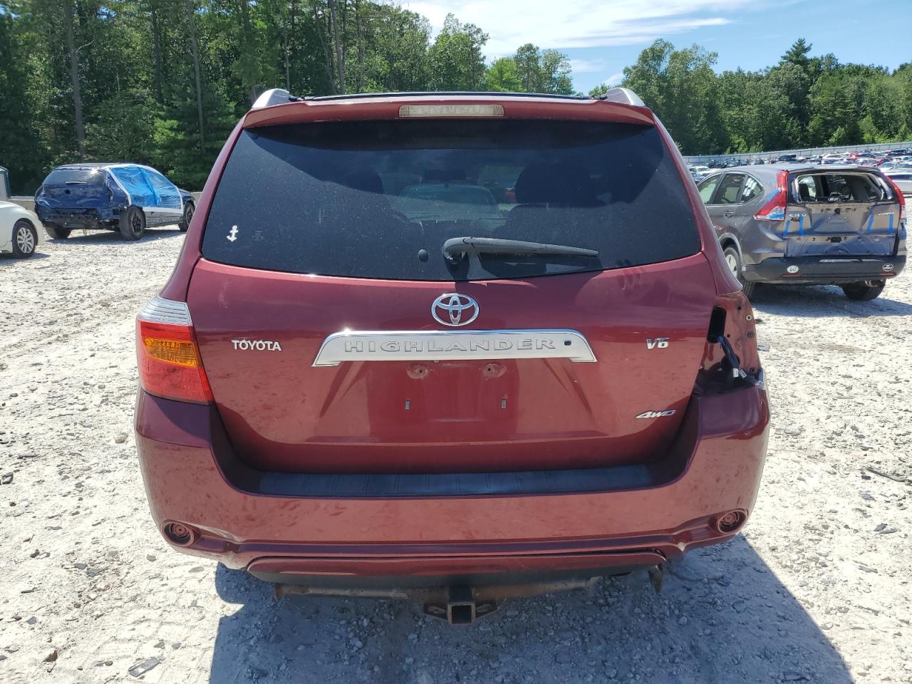 2008 Toyota Highlander Limited VIN: JTEES42A882093908 Lot: 63103245