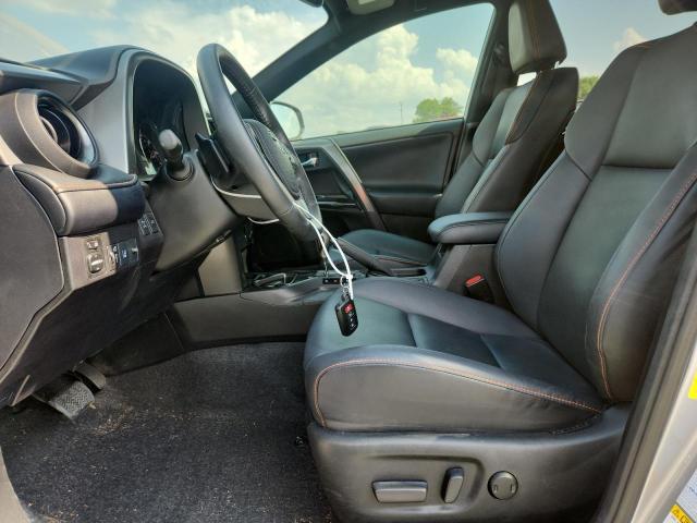  TOYOTA RAV4 2018 Серебристый