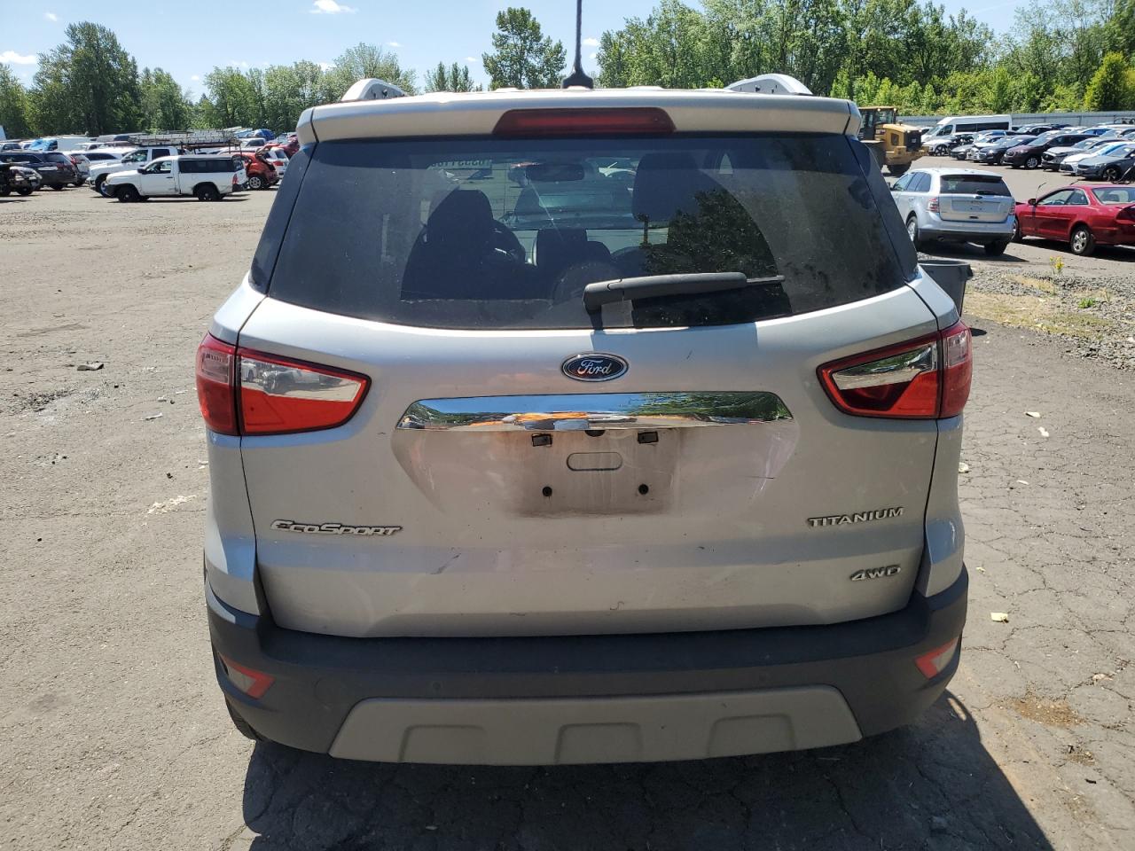 2019 Ford Ecosport Titanium VIN: MAJ6S3KLXKC250320 Lot: 63531185