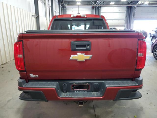  CHEVROLET COLORADO 2016 Czerwony