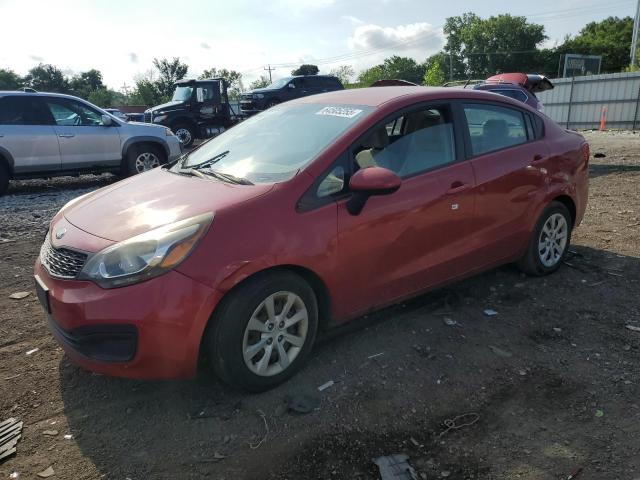  KIA RIO 2013 Czerwony