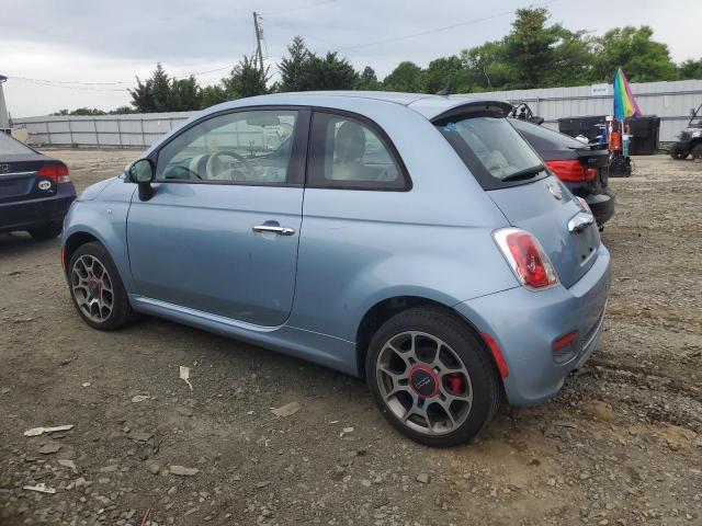  FIAT 500 2014 Granatowy