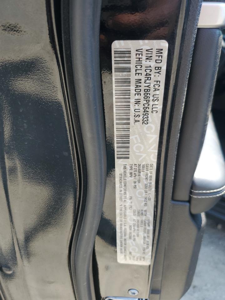 2023 Jeep Grand Cherokee Limited 4Xe VIN: 1C4RJYB66PC649332 Lot: 64658955
