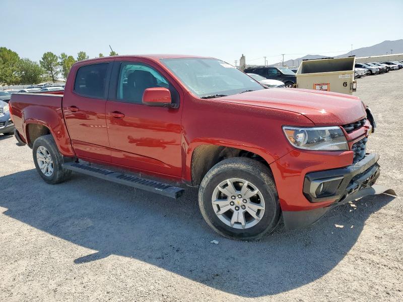  CHEVROLET COLORADO 2022 Бордовый