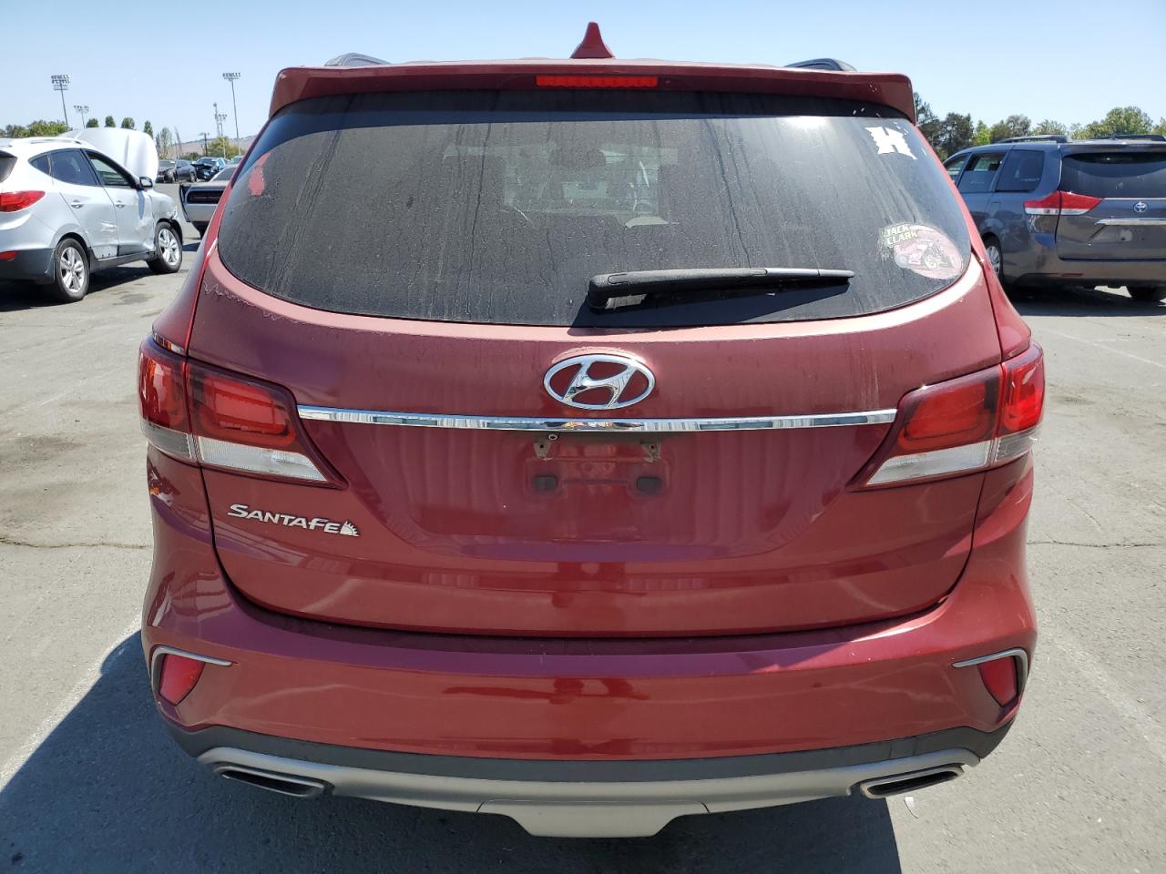 2017 Hyundai Santa Fe Se VIN: KM8SM4HF2HU212184 Lot: 62886465