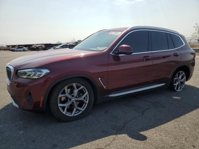  BMW X3 2022 Бургунди