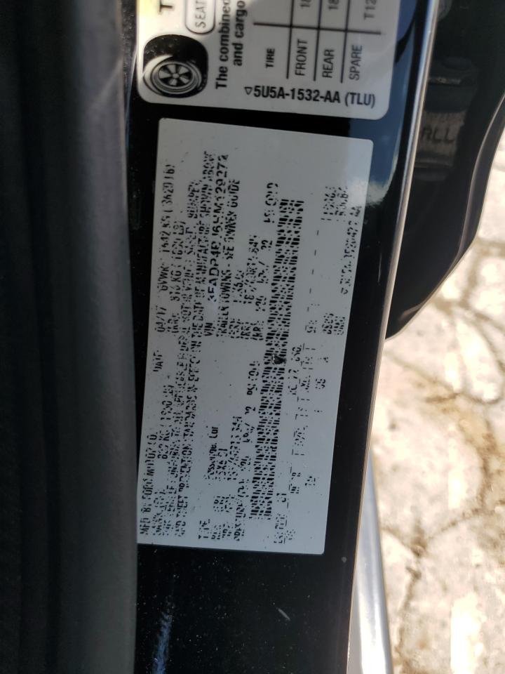 2017 Ford Fiesta Se VIN: 3FADP4BJ6HM129272 Lot: 65126265