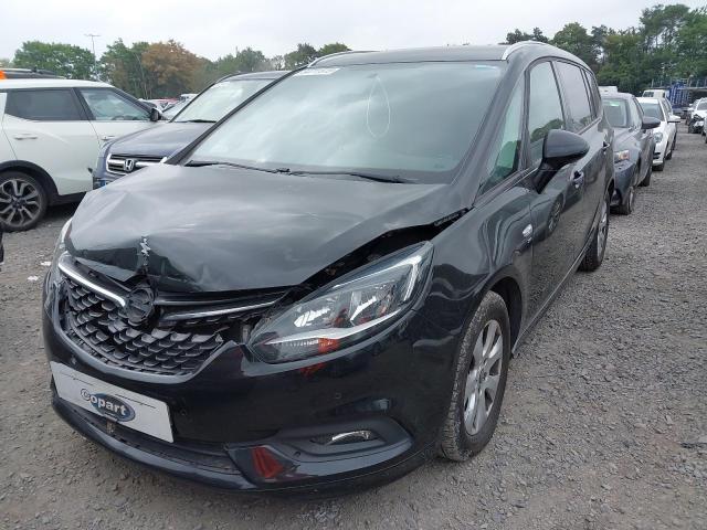 2017 VAUXHALL ZAFIRATOUR for sale at Copart WOLVERHAMPTON