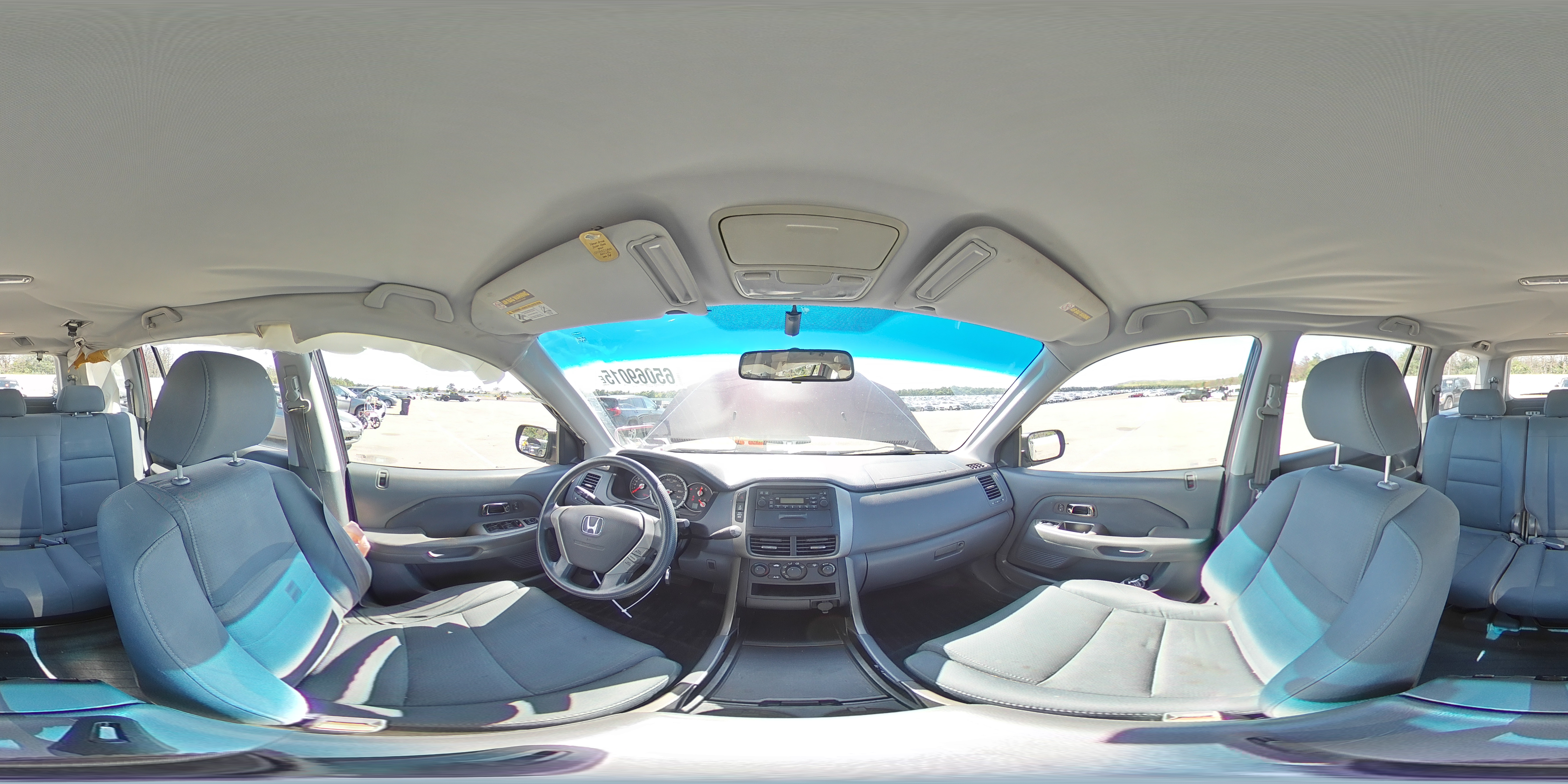 2007 Honda Pilot Lx VIN: 2HKYF18127H503711 Lot: 65069015