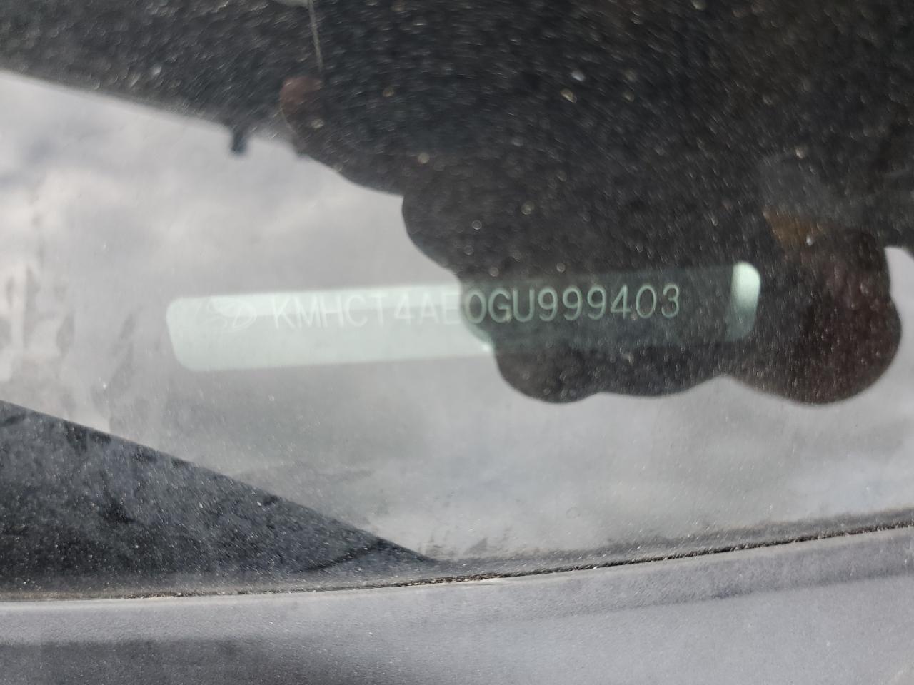 2016 Hyundai Accent Se VIN: KMHCT4AE0GU999403 Lot: 65156395