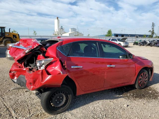  NISSAN SENTRA 2017 Red